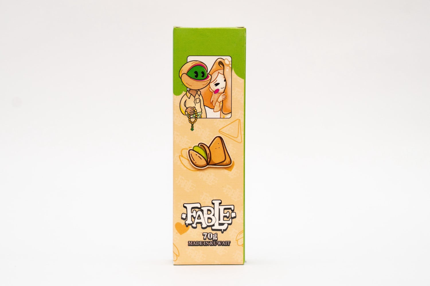 Fable Chocolates Pistachio Samboosa – 70gm