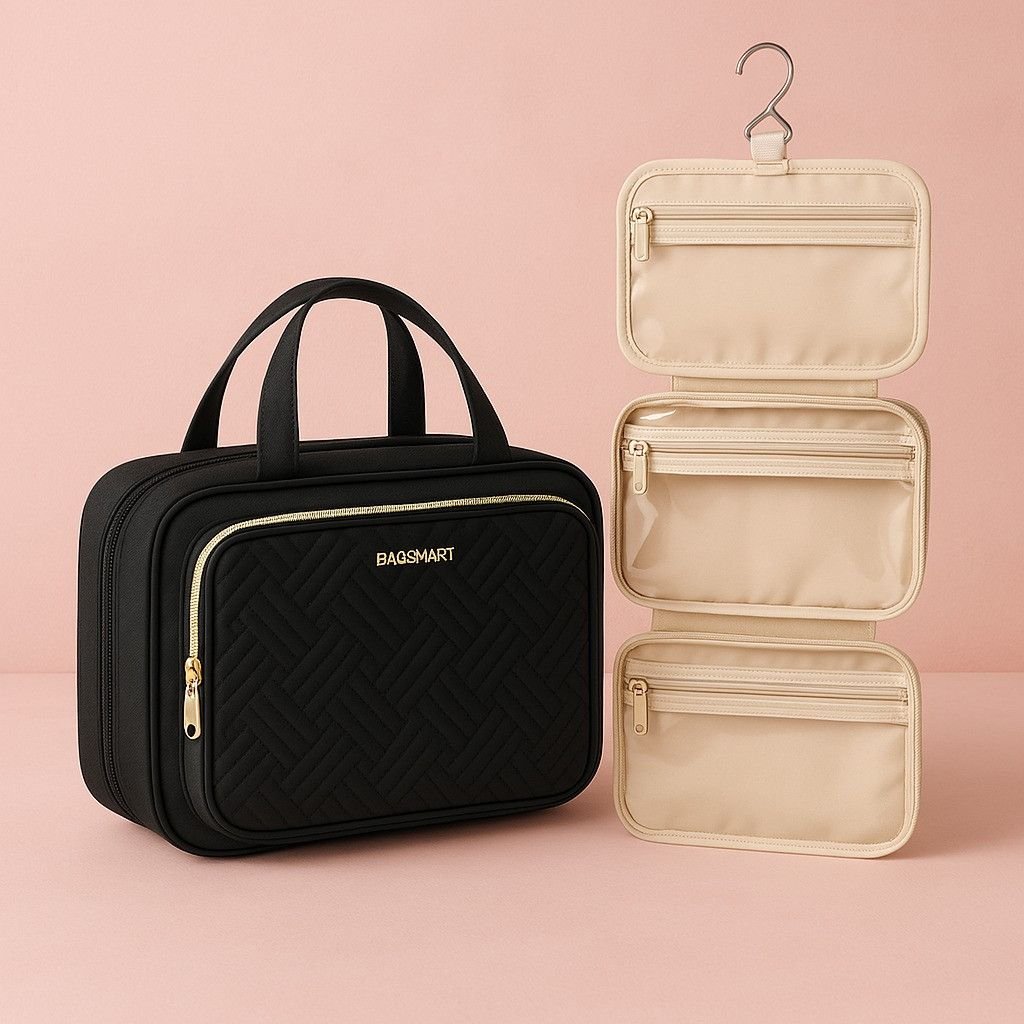 BAGSMART-TOILETRY BAGBLACK