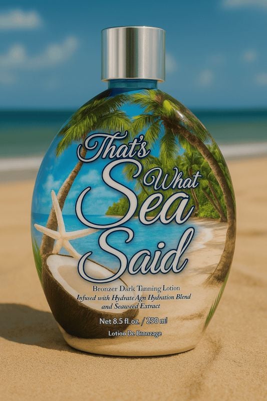 That's What Sea Said Tanning Lotion- NO BRONZER