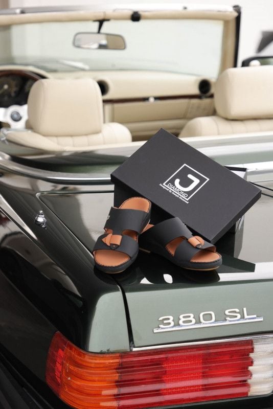 J-Diamond – J478 MODERN NOVO CALF Sandals – Premium Italian Leather