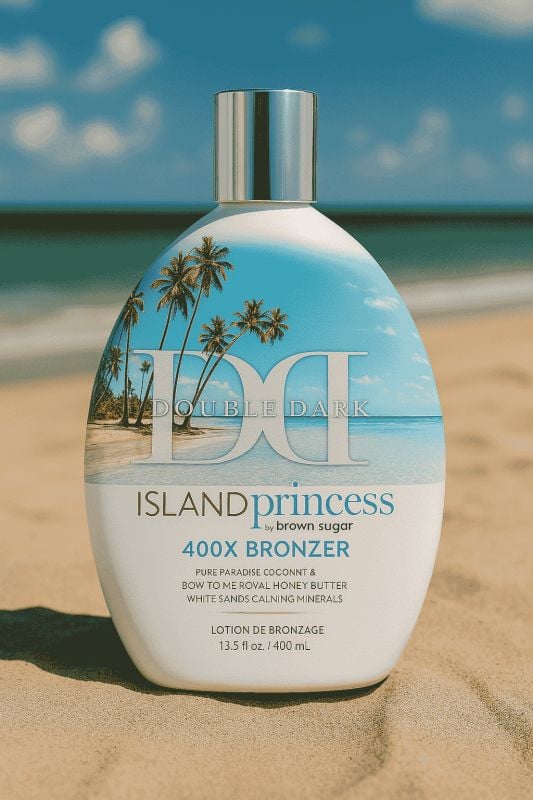 Double Dark Island Princess 400X Bronzer Tanning Lotion