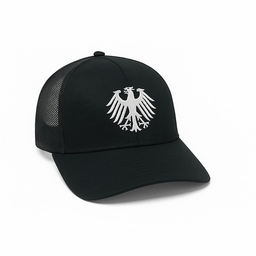 DIE ADLER BLACK TRUCKER – Men’s Cap | Comfortable & Stylish