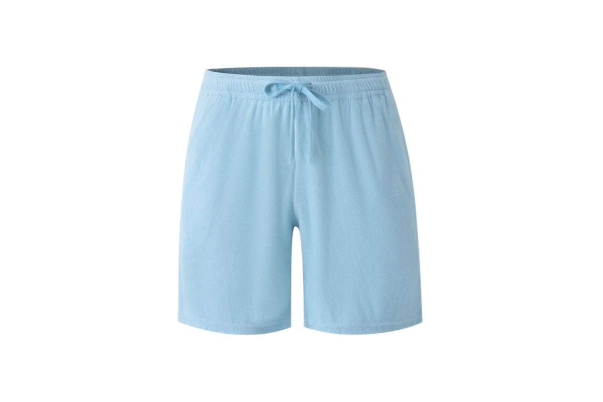 Baby blue Towel Shorts