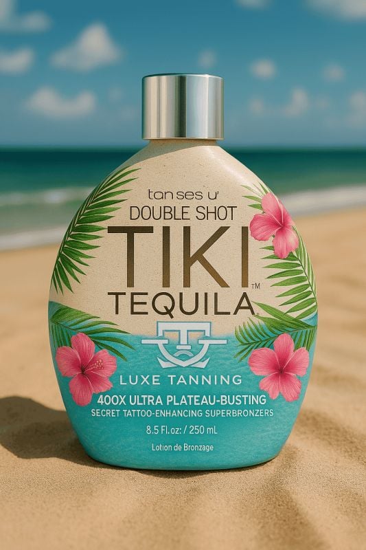 Double Shot Tiki Tequila Tanning Lotion 400X bronzer