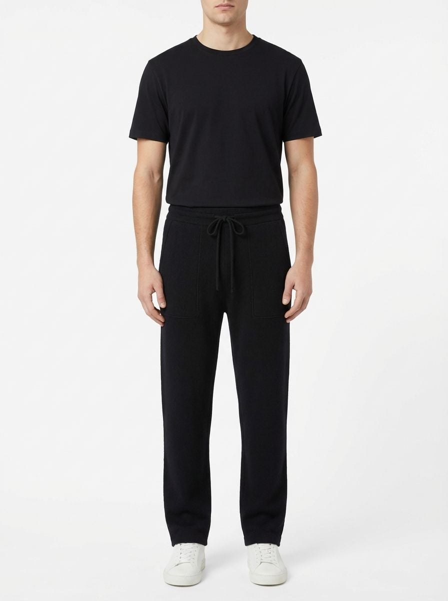 Cashmere Pants Black