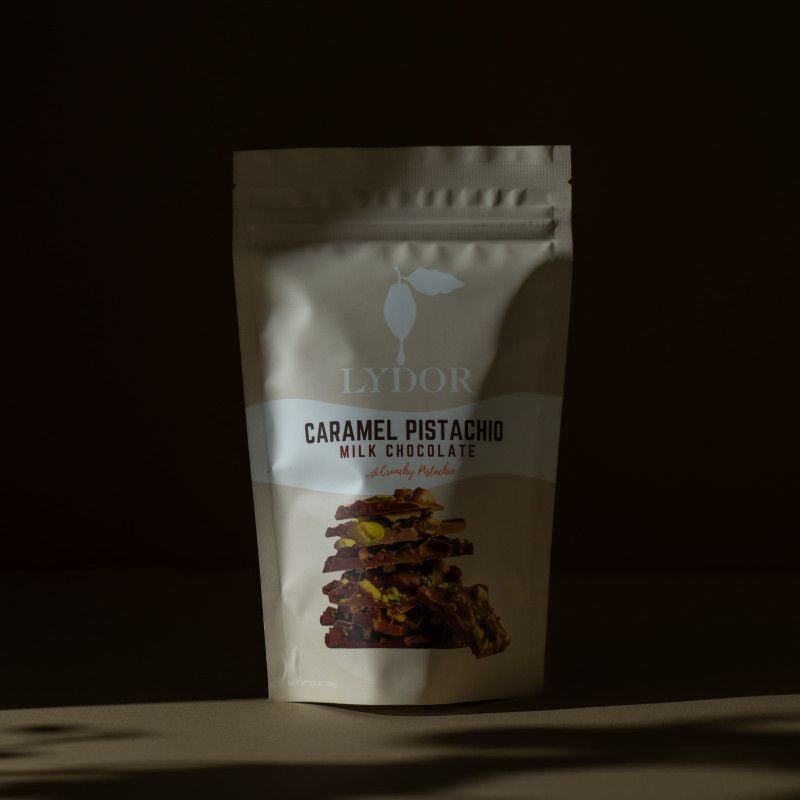 LYDOR Caramel Pistachio Milk Chocolate